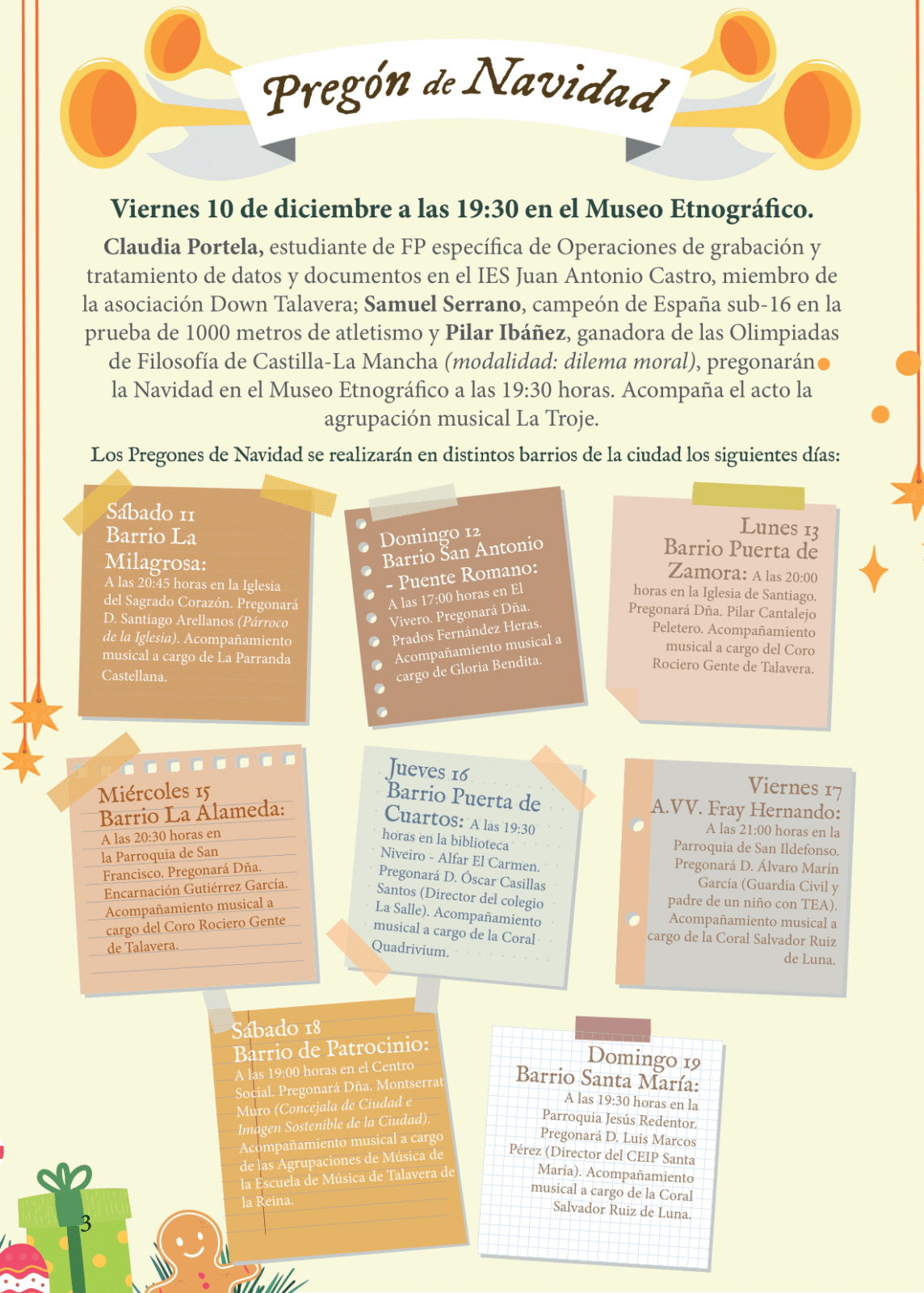 Folleto Navidad y Reyes AAFF