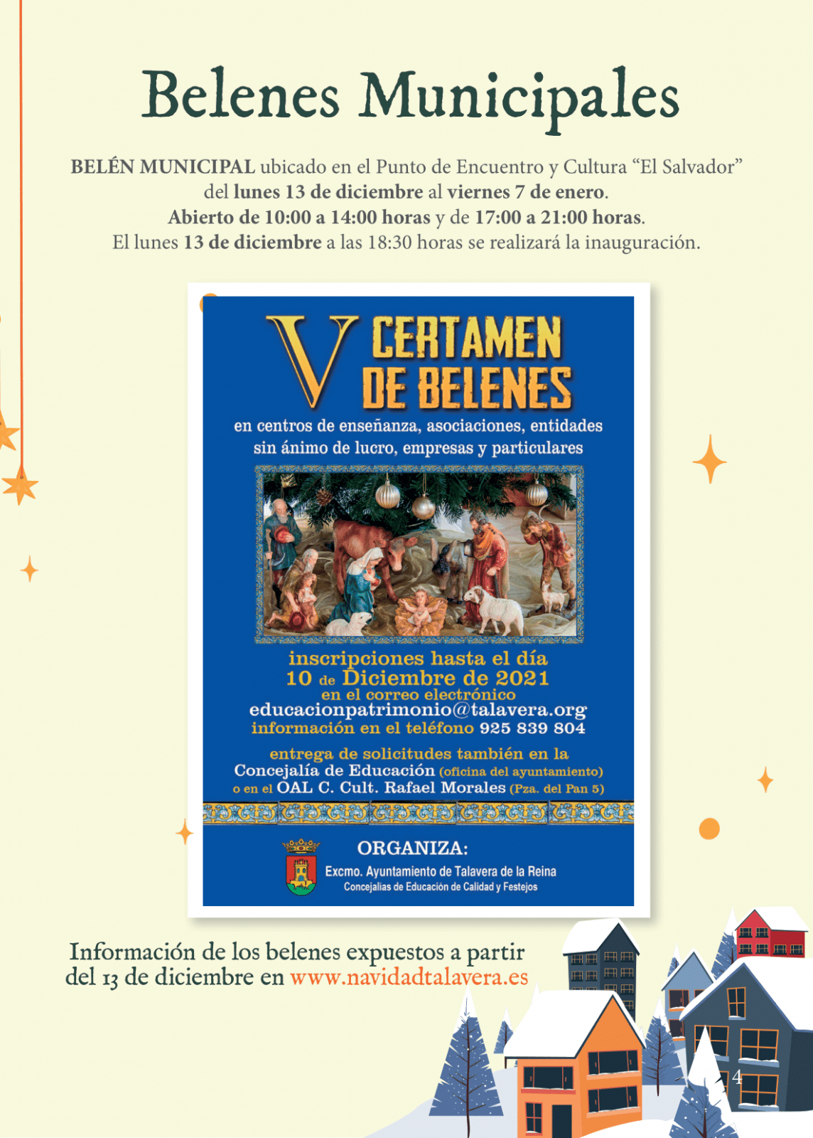 Folleto Navidad y Reyes AAFF