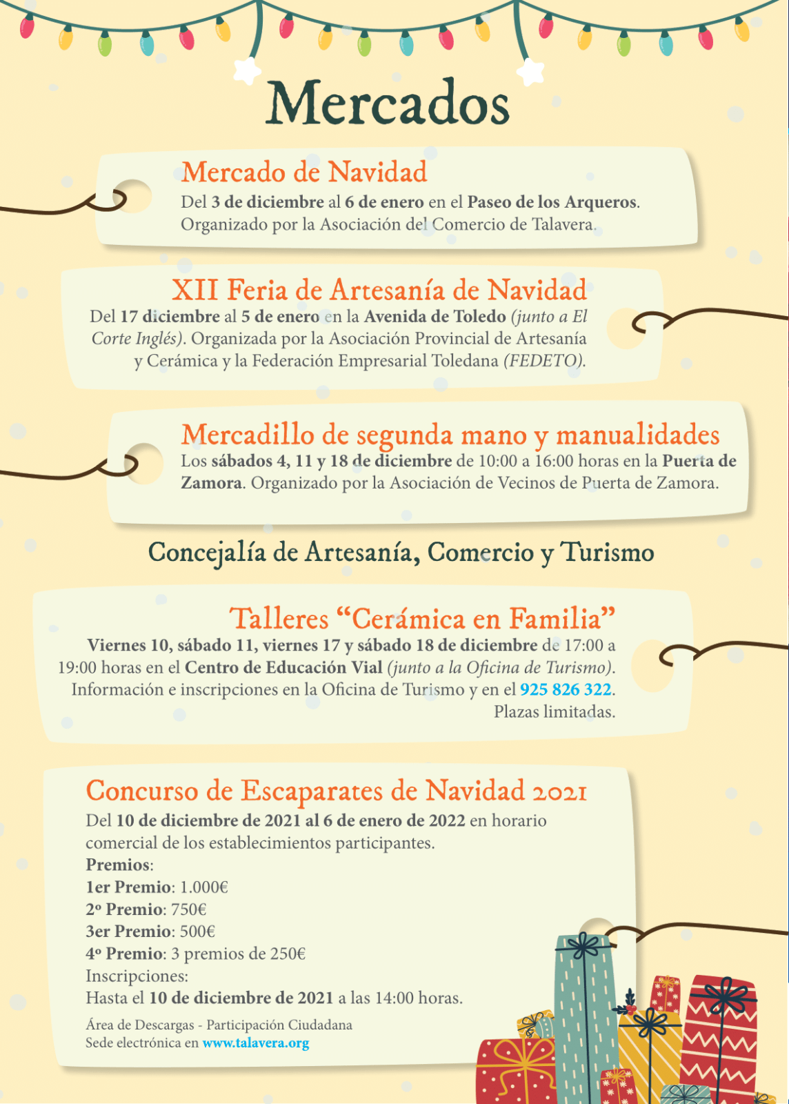 Folleto Navidad y Reyes AAFF