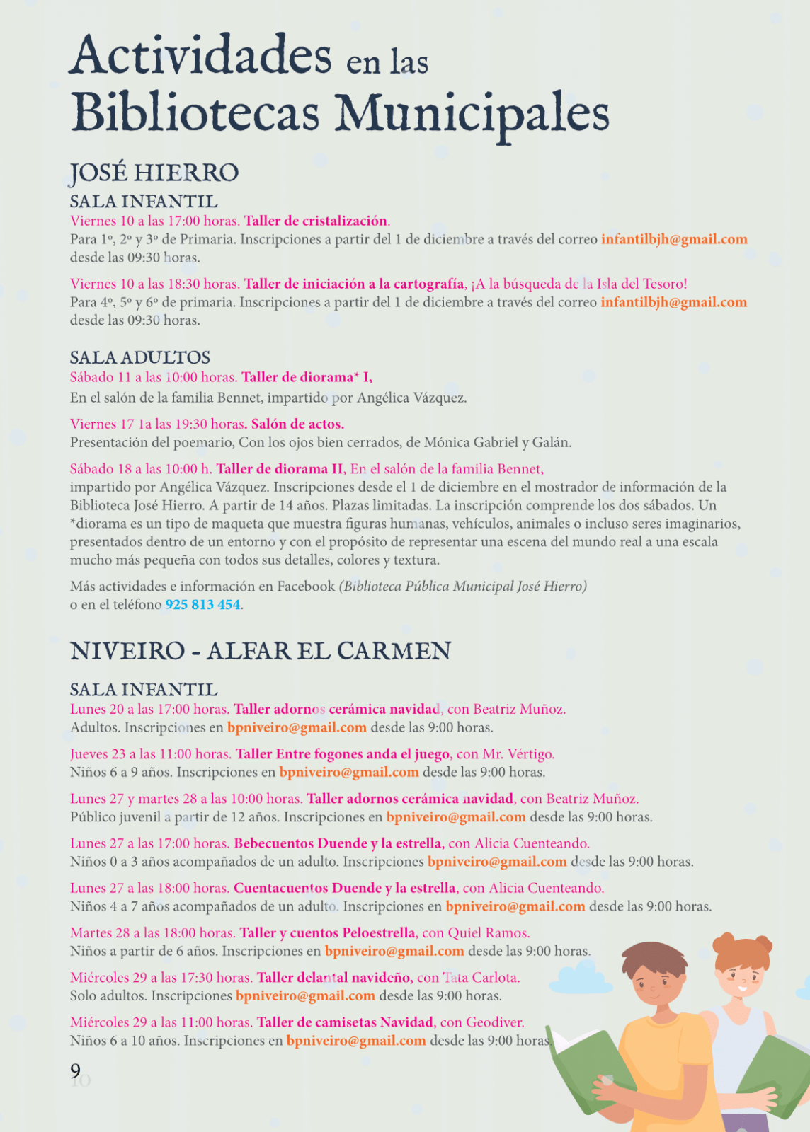 Folleto Navidad y Reyes AAFF