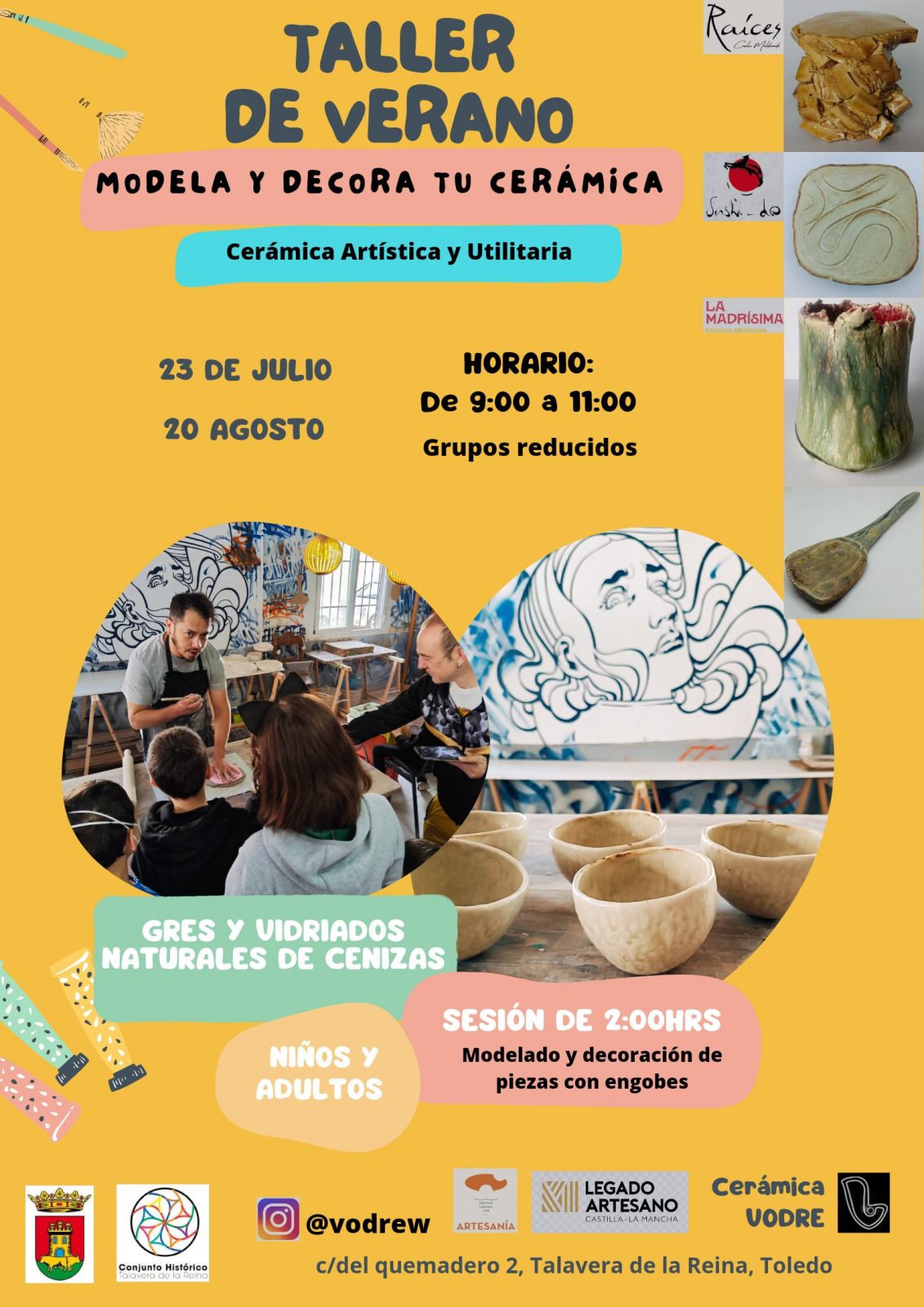 Taller de Verano Modela y Decora