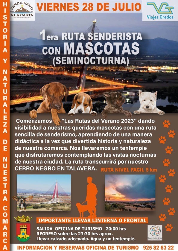 Ruta con mascotas