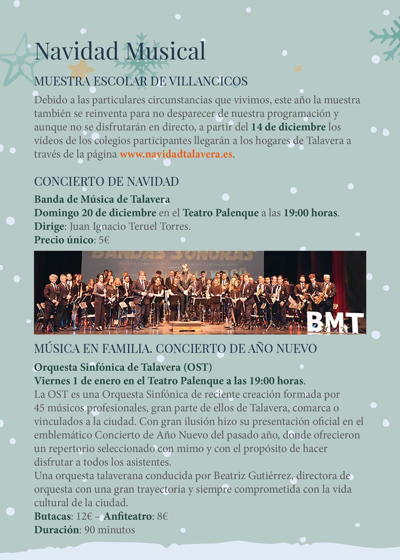 Programa Navidad Talavera 2020