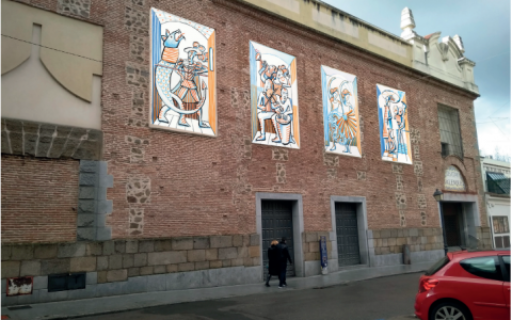 foto ceramica fachada palenque