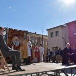 La comarca engrandece el inicio de la Semana Santa talaverana en la céntrica Plaza del Pan