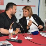 Tita García Élez recibe a Juan Ramón Amores en Talavera y define su historia plasmada en un libro como un “ejemplo de vida”