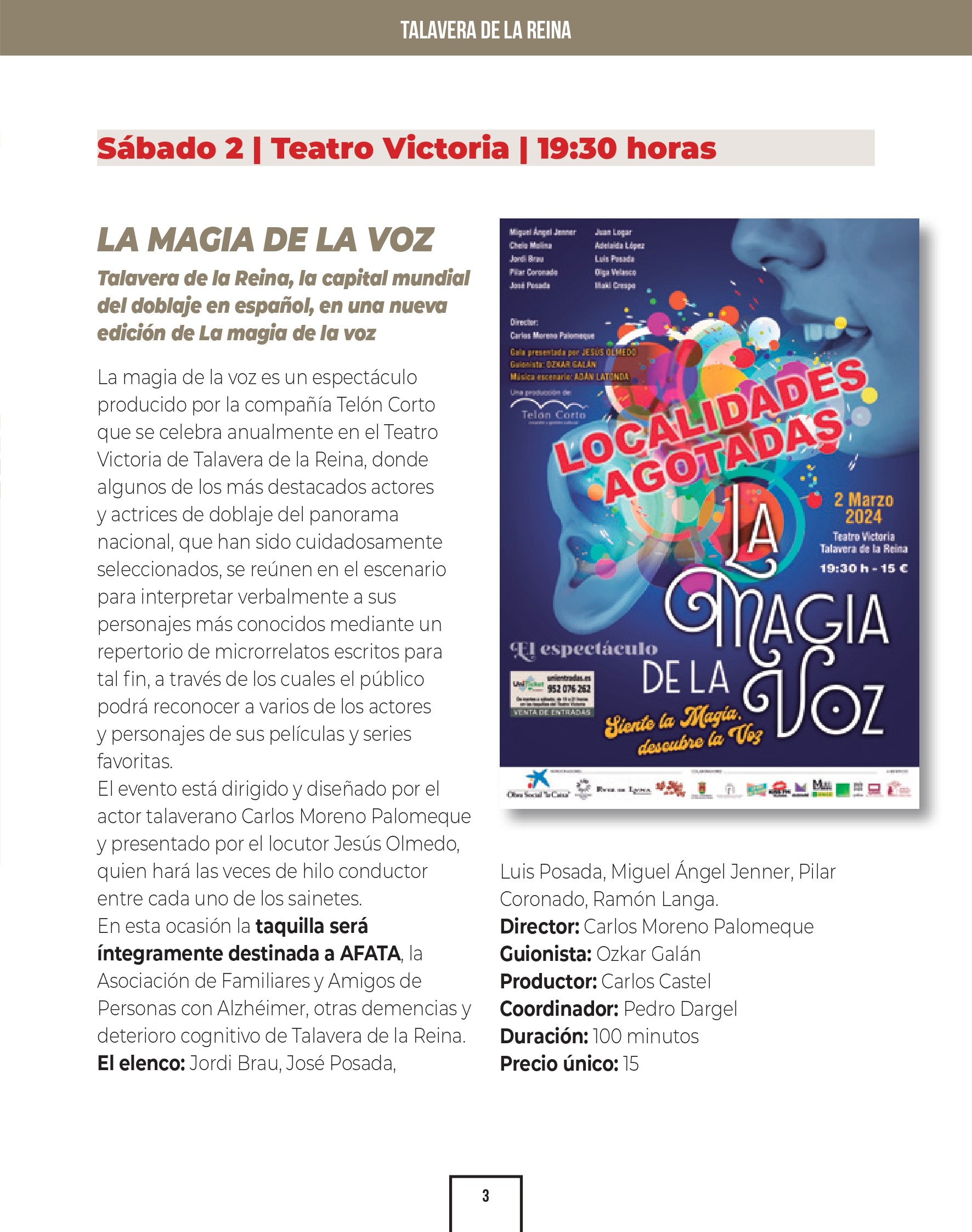 PROGRAMACION CULTURAL MARZO page