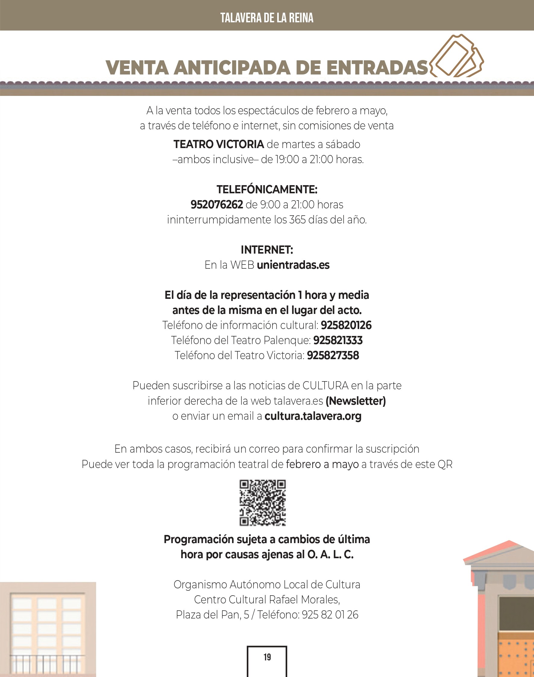 PROGRAMACION CULTURAL MARZO page