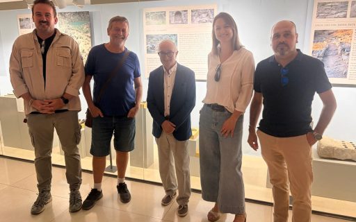 Delgado destaca el valor de la exposición ‘Ciudad de Vascos: 50 años de investigación’